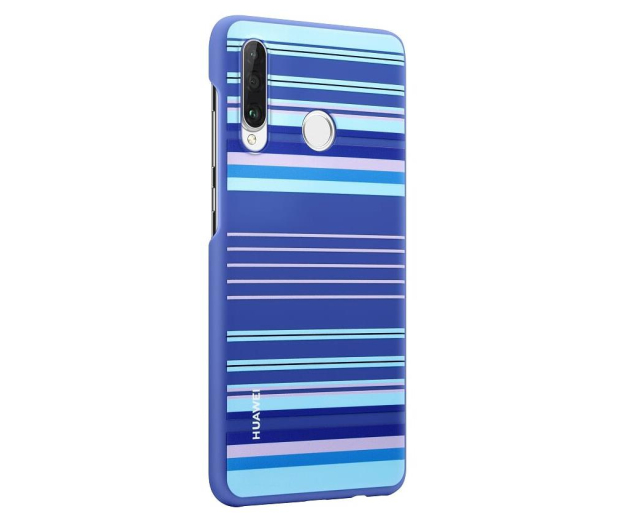 Etui do Huawei P30 Lite niebieskie linie - 484516 - zdjęcie 3